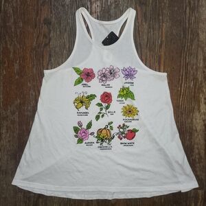 Boxlunch Disney Princess Floral Tank Top